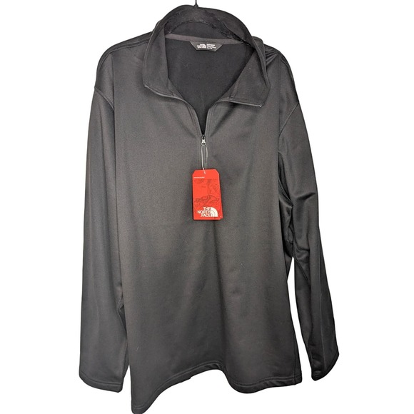 The North Face Other - NWT The North Face Mens XXL Tech 1/4-Zip Black Long Sleeve Pullover Sweater